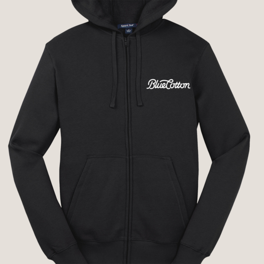 Sample image of ST258 Sport-Tek Full-Zip Hooded Sweatshirt